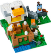 LEGO Set-The Chicken Coop-Minecraft-21140-1-Creative Brick Builders