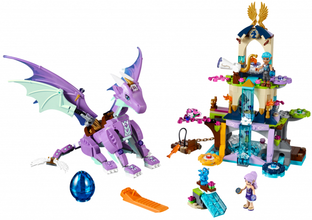 新品！エルフを狩るモノたちⅡ ハイブリッドカードコレクション 10パックセット LEGO Set-The Dragon Sanctuary-Elves-41178-1-Creative Brick Builders