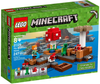 LEGO Set-The Mushroom Island-Minecraft-21129-1-Creative Brick Builders