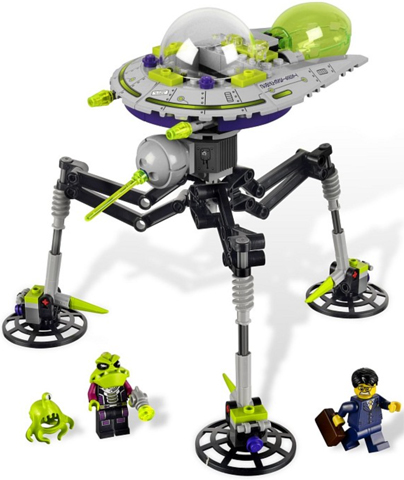 LEGO Set-Tripod Invader-Space / Alien Conquest-7051-1-Creative