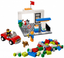 LEGO Set-Vehicle Suitcase - Red-4 Juniors / Gas Station-10659-4-Creative Brick Builders