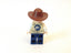 LEGO Minifigure-Vet - Hat Fedora-Jurassic World-JW016-Creative Brick Builders