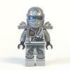 LEGO Minifigure-Zane - Titanium Ninja Light Bluish Gray-Ninjago-NJO111-Creative Brick Builders