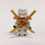 LEGO Minifigure-Zane ZX with Armor and Katanas-Ninjago-NJO031-K-Creative Brick Builders