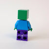 LEGO Minifigure-Zombie-Minecraft-MIN010-Creative Brick Builders