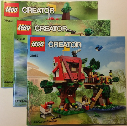 Lego treehouse online instructions