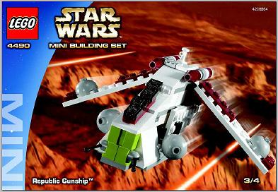 Instruction Booklet for LEGO set Republic Gunship Mini