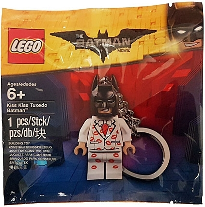 Kiss Kiss Tuxedo Batman Key Chain - Main Image