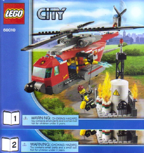 Instruction Booklet for LEGO set Fire Helicopter – Creative Brick