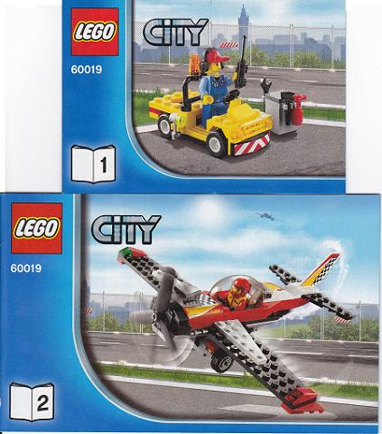 Instruction Booklet for LEGO set Stunt Plane Creative Brick Builders