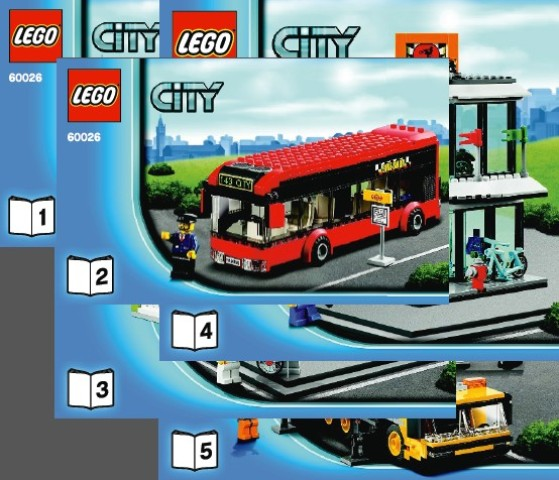 Lego city top bus instructions