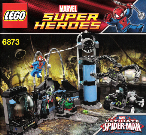 Instruction Booklet for LEGO set Spider-Man's Doc Ock Ambush
