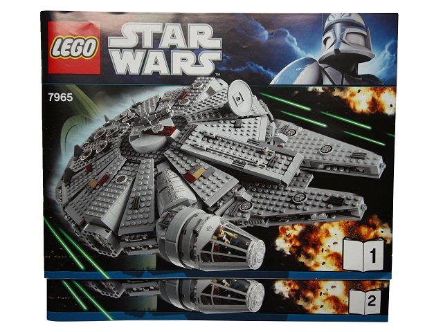 Lego millennium 2025 falcon 7965 instructions