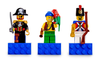 Magnet Set: Pirates Minifigures