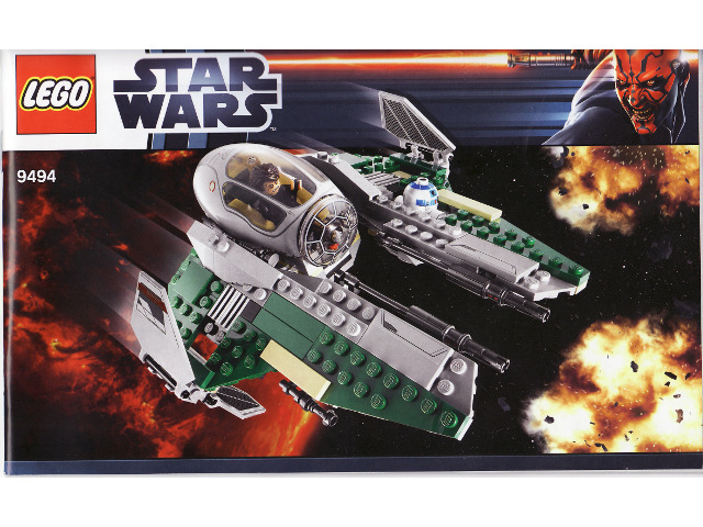 Instruction Booklet LEGO set Anakin's Jedi Interceptor – Brick Builders