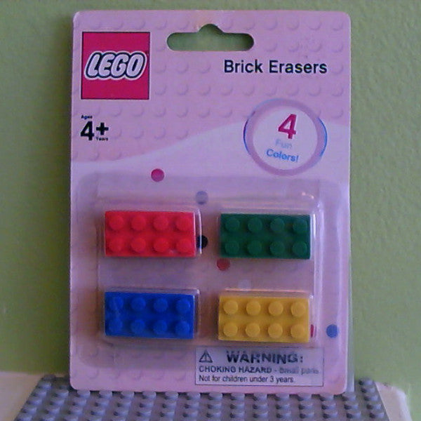 LEGO Brick Erasers