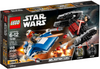 LEGO Set-A-Wing vs. TIE Silencer Microfighters-Star Wars / Star Wars Microfighters-75196-1-Creative Brick Builders