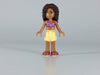 LEGO Minifigure-Andrea, Bright Light Yellow Shorts, Magenta and White Striped Bikini Top-Friends-FRND087-Creative Brick Builders