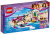 LEGO Set-Andrea's Speedboat Transporter-Friends-41316-1-Creative Brick Builders