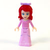 LEGO Minifigure-Ariel - Bright Pink Dress, Bow-Disney Princess-DP004-Creative Brick Builders