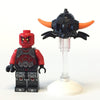 LEGO Minifigure-Ash Attacker - Orange Horns-Nexo Knights-NEX005-Creative Brick Builders