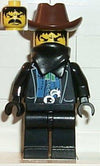 LEGO Minifigure-Bandit 1-Western / Cowboys-WW007-Creative Brick Builders