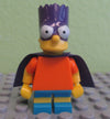LEGO Minifigure-Bart as Bartman-Collectible Minifigures / The Simpsons Series 2-COLSIM2-5-Creative Brick Builders