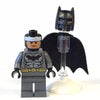 LEGO Minifigure-Batman - Dark Bluish Gray Suit, Gold Belt, Black Hands, Spongy Cape-Super Heroes / Justice League-SH151-Creative Brick Builders