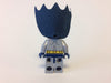 LEGO Minifigure-Batman - Light Bluish Gray Suit with Yellow Belt and Crest, Dark Blue Mask and Cape (Type 2 Cowl)-Super Heroes / Batman II-SH025A-Creative Brick Builders