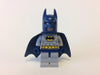 LEGO Minifigure-Batman - Light Bluish Gray Suit with Yellow Belt and Crest, Dark Blue Mask and Cape (Type 2 Cowl)-Super Heroes / Batman II-SH025A-Creative Brick Builders