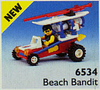 LEGO Set-Beach Bandit-Town / Classic Town / Recreation-6534-4-Creative Brick Builders