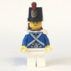 LEGO Minifigure-Bluecoat Soldier 1 - Smile-Pirates / Pirates III-PI152-Creative Brick Builders