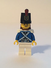 LEGO Minifigure-Bluecoat Soldier 3 - Lopsided Grin-Pirates / Pirates III-PI154-Creative Brick Builders