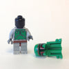 LEGO Minifigure -- Boba Fett - Bluish Grays - Dark Red Helmet Highlights-Star Wars -- SW002B -- Creative Brick Builders