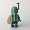 LEGO Minifigure -- Boba Fett - Head Beard Stubble-Star Wars / Star Wars Episode 4/5/6 -- SW0396 -- Creative Brick Builders