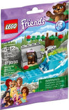 LEGO Set-Brown Bear's River (Polybag)-Friends-41046-1-Creative Brick Builders
