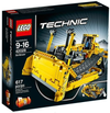 LEGO Set-Bulldozer-Technic / Model / Construction-42028-1-Creative Brick Builders