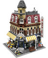 LEGO Set-Cafe Corner-Modular Buildings-10182-1-Creative Brick Builders