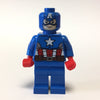 LEGO Minifigure-Captain America - Blue Suit, Brown Belt-Super Heroes-SH106-ACC-Creative Brick Builders