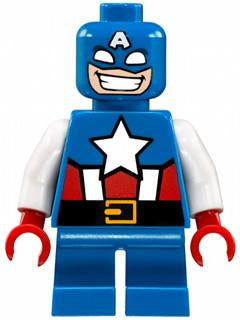 Captain America - Short Legs, LEGO Minifigures, Super Heroes