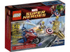 LEGO Set-Captain America's Avenging Cycle-Super Heroes / Avengers-6865-1-Creative Brick Builders