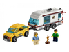 LEGO Set-Car and Caravan-Town / City / Recreation-4435-1-Creative Brick Builders