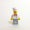 LEGO Minifigure-Chef (Light Gray Legs and Moustache)-Town / Classic Town-CHEF005-Creative Brick Builders