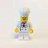 LEGO Minifigure-Chef - White Torso with 8 Buttons, White Legs, Standard Grin-Town-TWN192-Creative Brick Builders