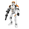 LEGO Set-Clone Commander Cody-Star Wars / Buildable Figures / Star Wars Clone Wars-75108-1-Creative Brick Builders
