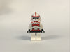 LEGO Minifigure -- Clone Trooper Ep.3, Red Markings, 'Shock Trooper'-Star Wars / Star Wars Episode 3 -- SW091 -- Creative Brick Builders