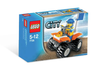LEGO Set-Coast Guard Quad Bike-Town / City / Coast Guard-7736-1-Creative Brick Builders