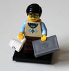 LEGO Minifigure-Computer Programmer-Collectible Minifigures / Series 7-COL07-12-Creative Brick Builders