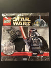 LEGO Minifigure -- Darth Vader - Chrome Black-Star Wars / Star Wars Episode 4/5/6 -- SW0218 -- Creative Brick Builders
