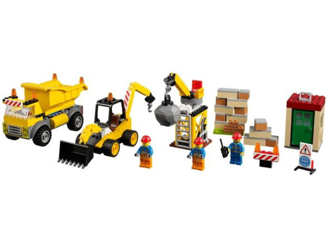 LEGO Set-Demolition Site-Juniors / Construction-10734-1-Creative Brick ...
